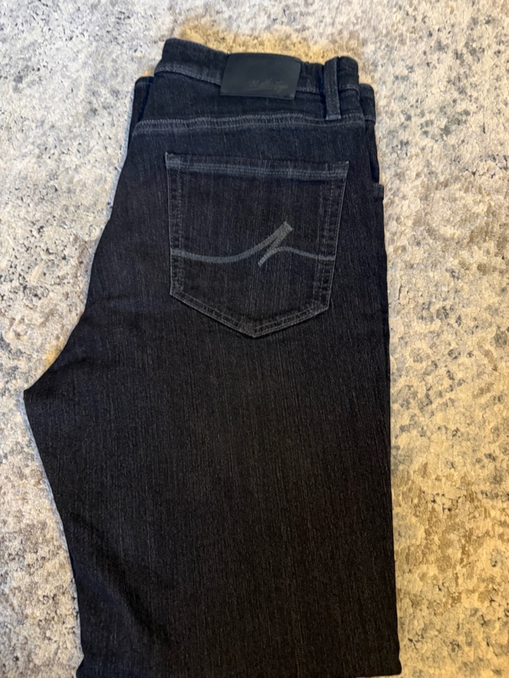 Heritage Men's Black Slim Straight Jeans